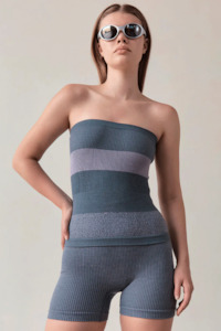 Under 150: Nagnata Yang Tube Top - Ash-Lavender