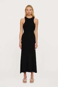 Clea Georgia Knit Dress - Black