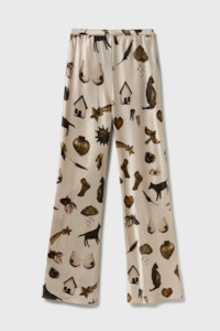 Silk Laundry Bias Cut Pants - Miracles Hazelnut