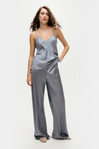 Silk Laundry Bias Cut Cami - Storm