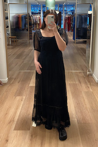 Rixo Hadley Dress - Black