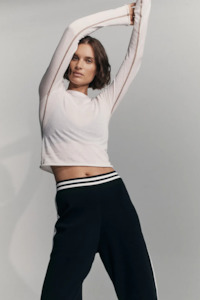 Staff Picks: Nagnata Sheer Essentials LS Top - Cream