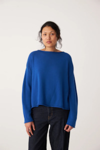Francie: Francie The Dolls Jumper - Azure