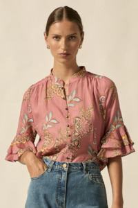 Zoe Kratzmann Fluctuate Top - Kgari Bloom