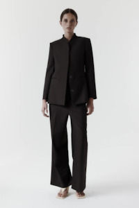Rebe: Rebe Reese Blazer - Balsamic