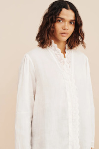 Posse: Posse Grace Shirt - Vintage White
