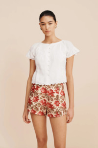 Posse: Posse Grace Blouse - Vintage White