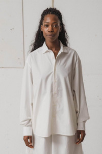 Baserange: Baserange Claude Shirt - White