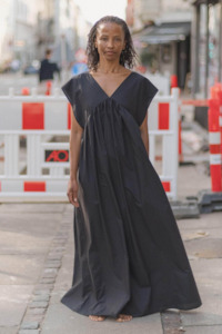 Baserange: Baserange Cable Dress - Black