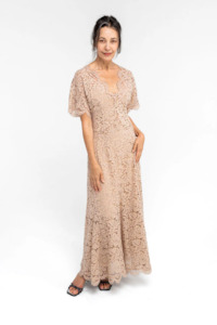 Carlson: Carlson Valentine Dress - Latte