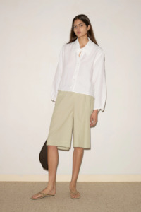 Deiji Studios Collar Point Shirt - White