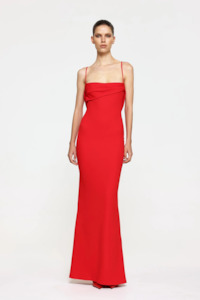 Effie Kats: Effie Kats Havilland Gown - Red