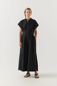 Foemina Mika Dress - Black Poplin