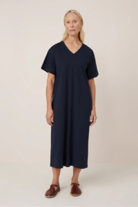 Kowtow Unity Tee Dress - Navy