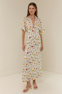 Palm Noosa Jasmine Dress - Garden Blooms