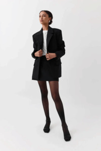Womens Jackets Nz: Rebe Blazer - Black