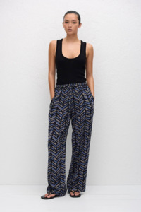 Pants: Matteau Drawstring Trouser - Palermo