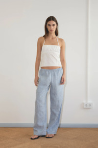 Deiji Studios Angle Pocket Pocket Pant - Blue Stripe