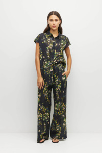 Pants: Juliette Hogan Koa Trouser - Painted Petals