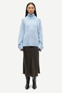 Womens Skirts Shorts: Samsoe Samsoe Samiley Skirt - Deep Forest