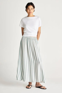 Jac + Jack Bouys Skirt - Fennel/Ecru