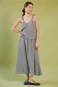 Daylight Moon Window In Your Heart Skirt - Stripe