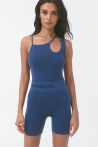 Nagnata Ballet Wool Mini Short - Denim