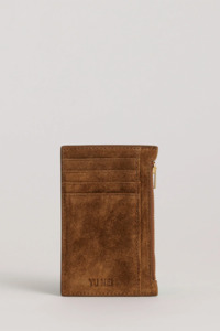 Yu Mei Frank Cardholder - Cork Suede
