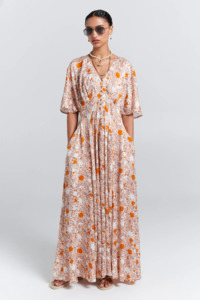 Karen Walker: Karen Walker Perfect Day Florence Dress - Pink Multi