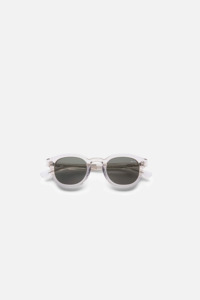 Sunglasses: James Ay Suede - Transparent Sand