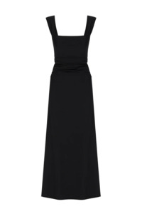 Designer Dominique Healy: Dominique Healy Naia To The Floor - Black