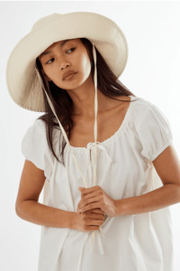 Commonplace Essentials: Commonplace Essentials Rosemary Hat - Cream