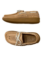 Malibu Sandals: Malibu Sandals Boat Shoe - Tan/Tan