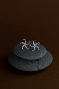 Zoe & Morgan Starfish Studs - 925 Sterling Silver