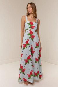 Palm Noosa Belle Dress - Sky Garden
