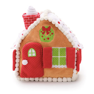 PlayDog: Gingerbread House Interactive Snuffle Dog Toy