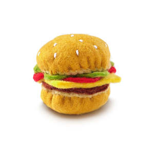 Cats: Hamburger Catnip Cat Toy