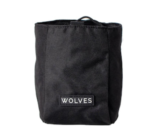 Eat Accessories Dog: Black Treat Pouch