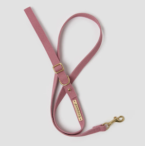 Leads Dog: Dusty Pink Organic Canvas Dog Leash