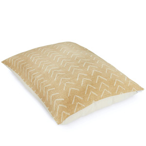 Beds Dog: Ochre Mud Cloth Dog Bed Cover