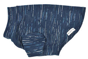 Wear: Navy Striped Merino Tee