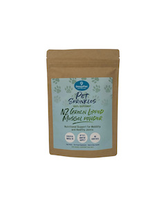 Health: NZ Green Lipped Mussel Powder Pet Sprinkles