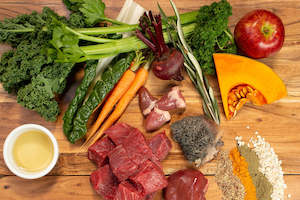 Food Dog: Beef & Veggie Dog Food - 5kg Eco Box