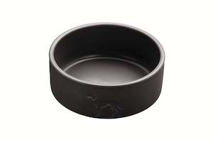 Bowls Dog: Osby Ceramic Pet Bowl - Anthracite
