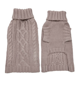 Jumpers Dog: Wool Sweater - Rose