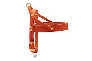Harnesses Dog: Butter Leather Harness - Mango (Limited Edition)