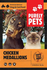 Purely Pets Chicken Medallions CharliesPetSupplies