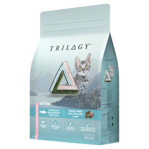 Products: Trilogy GF Dry Kitten - Barramundi & Tuna 1.2kg CharliesPetSupplies