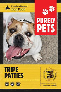 Products: Purely Pet Tripe Patties CharliesPetSupplies