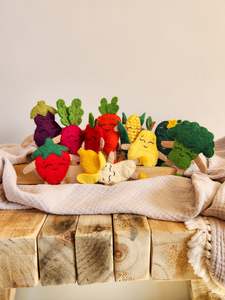 Fruit & Vege-Pal Finger Puppets